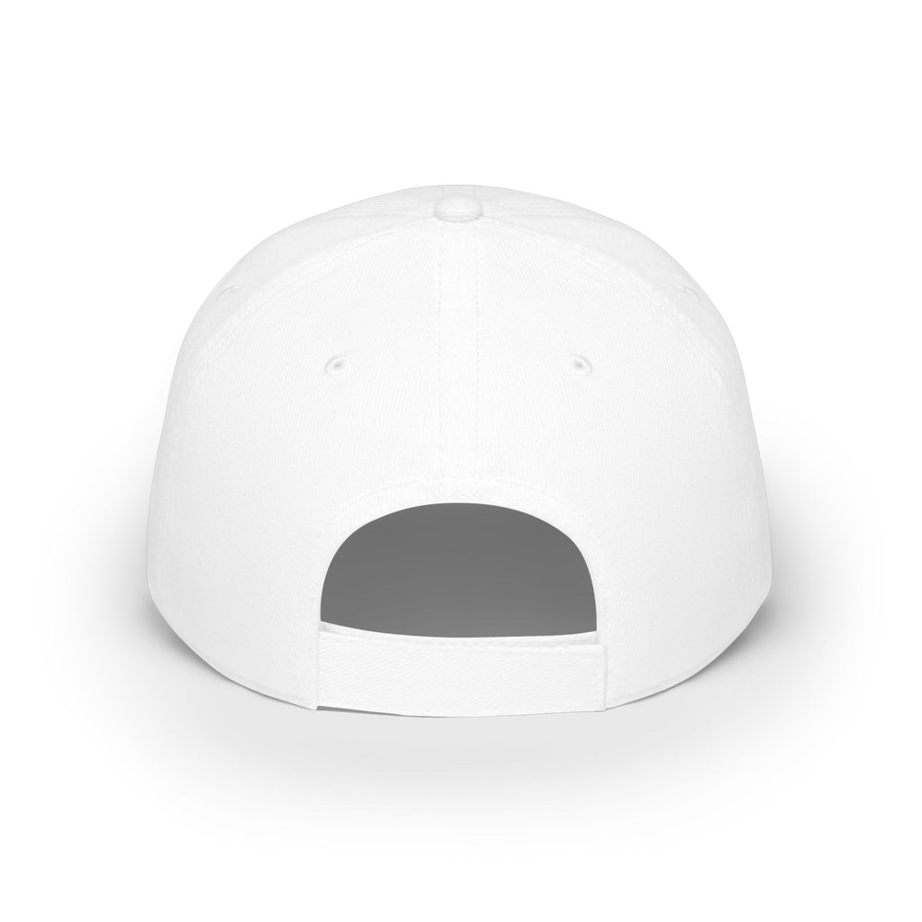 Low Profile Cap with 'FH' Gothic Emblem — Minimalist Baseball Hat for Casual Streetwear