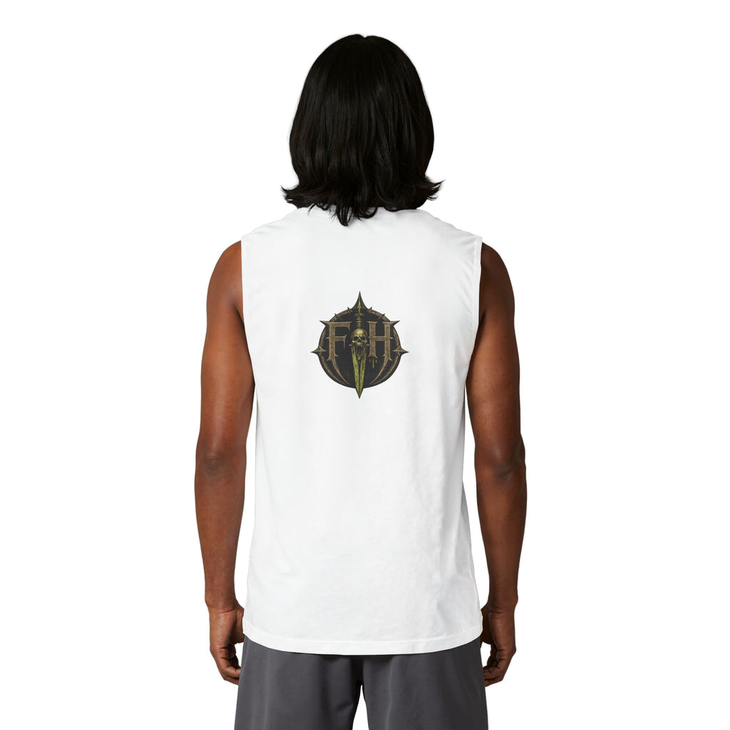 Forever Horror Muscle Tank — Graphic Back Logo Sleeveless Tee
