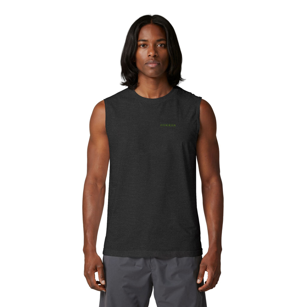 Forever Horror Muscle Tank — Graphic Back Logo Sleeveless Tee
