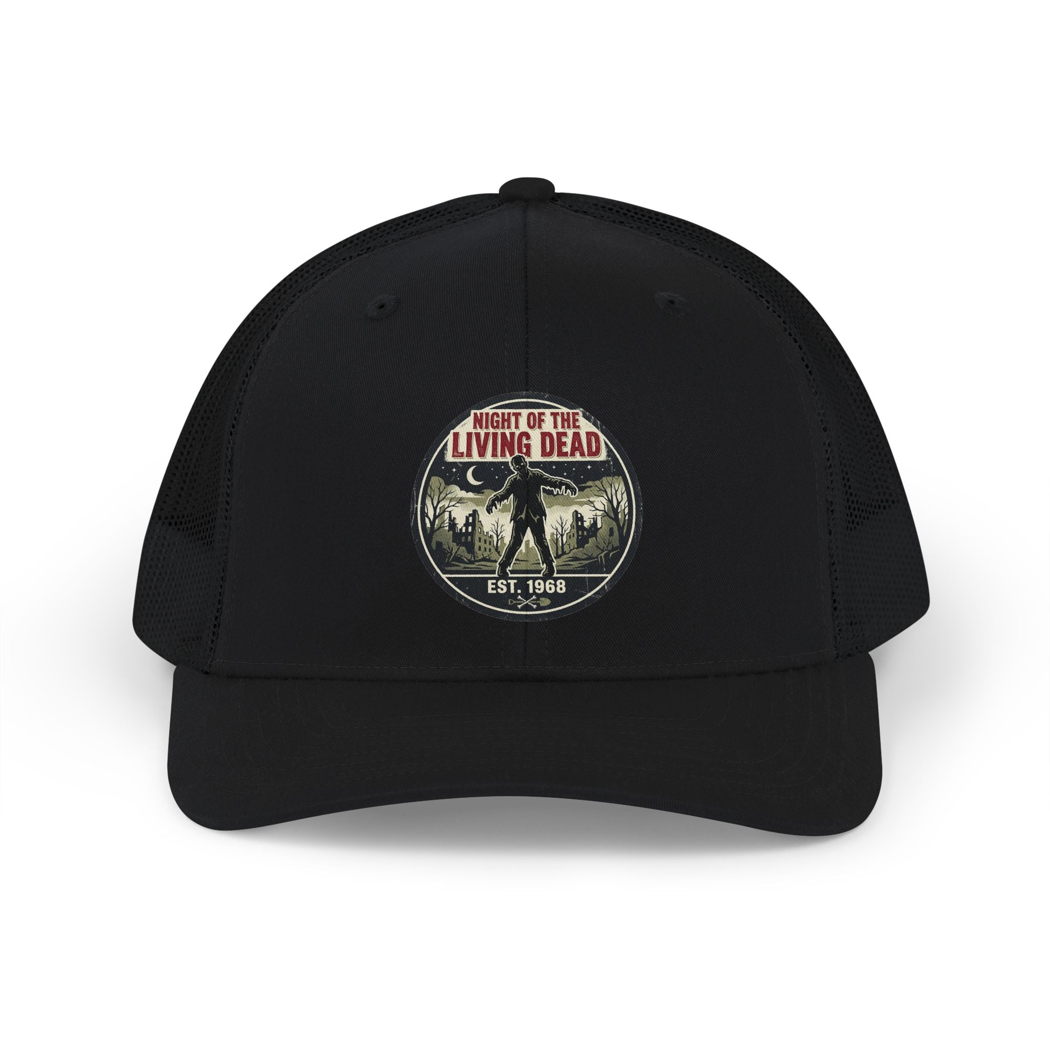 Night of the Living Dead Vintage Patch Snapback Trucker Cap