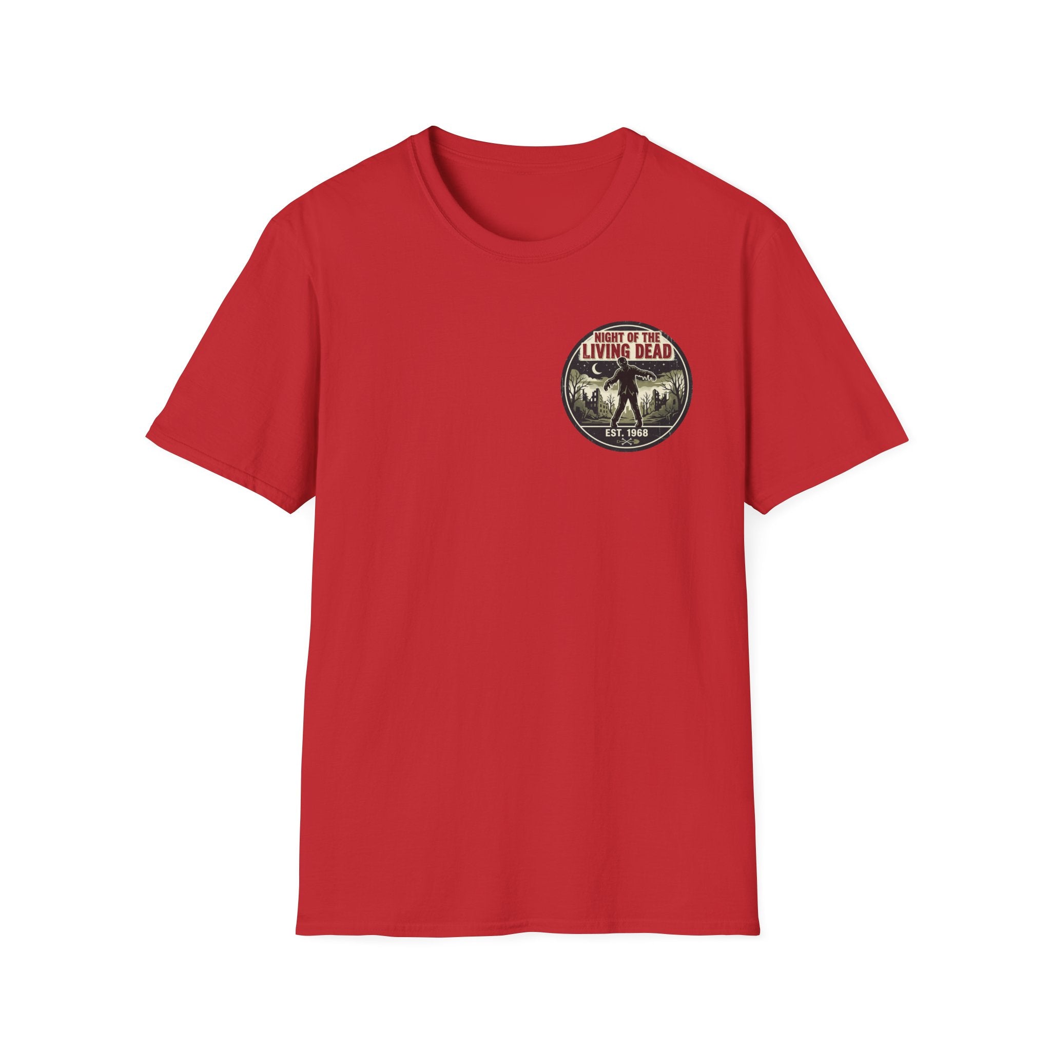 Night of the Living Dead T‑Shirt — Vintage Horror Movie Logo Tee