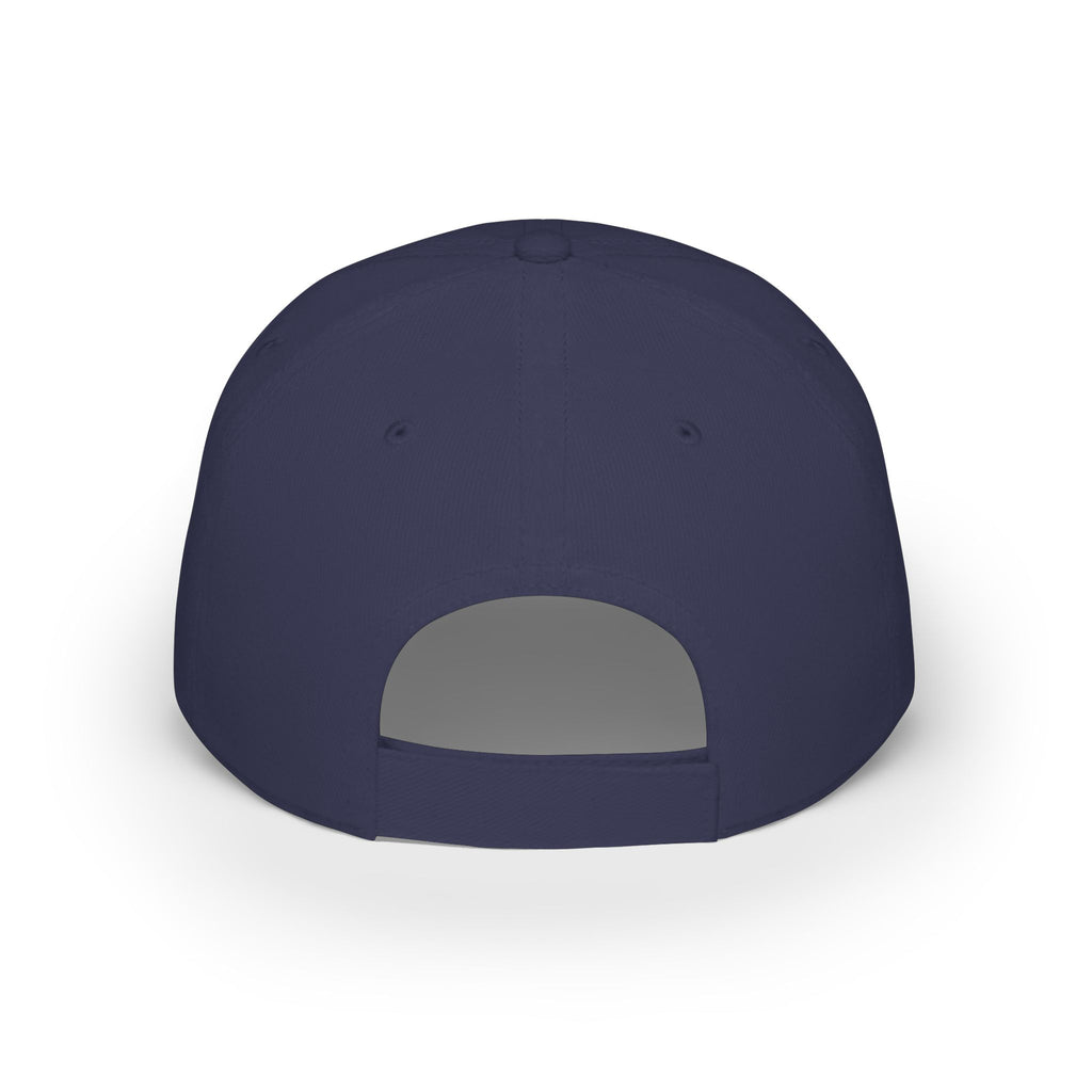 Low Profile Cap with 'FH' Gothic Emblem — Minimalist Baseball Hat for Casual Streetwear