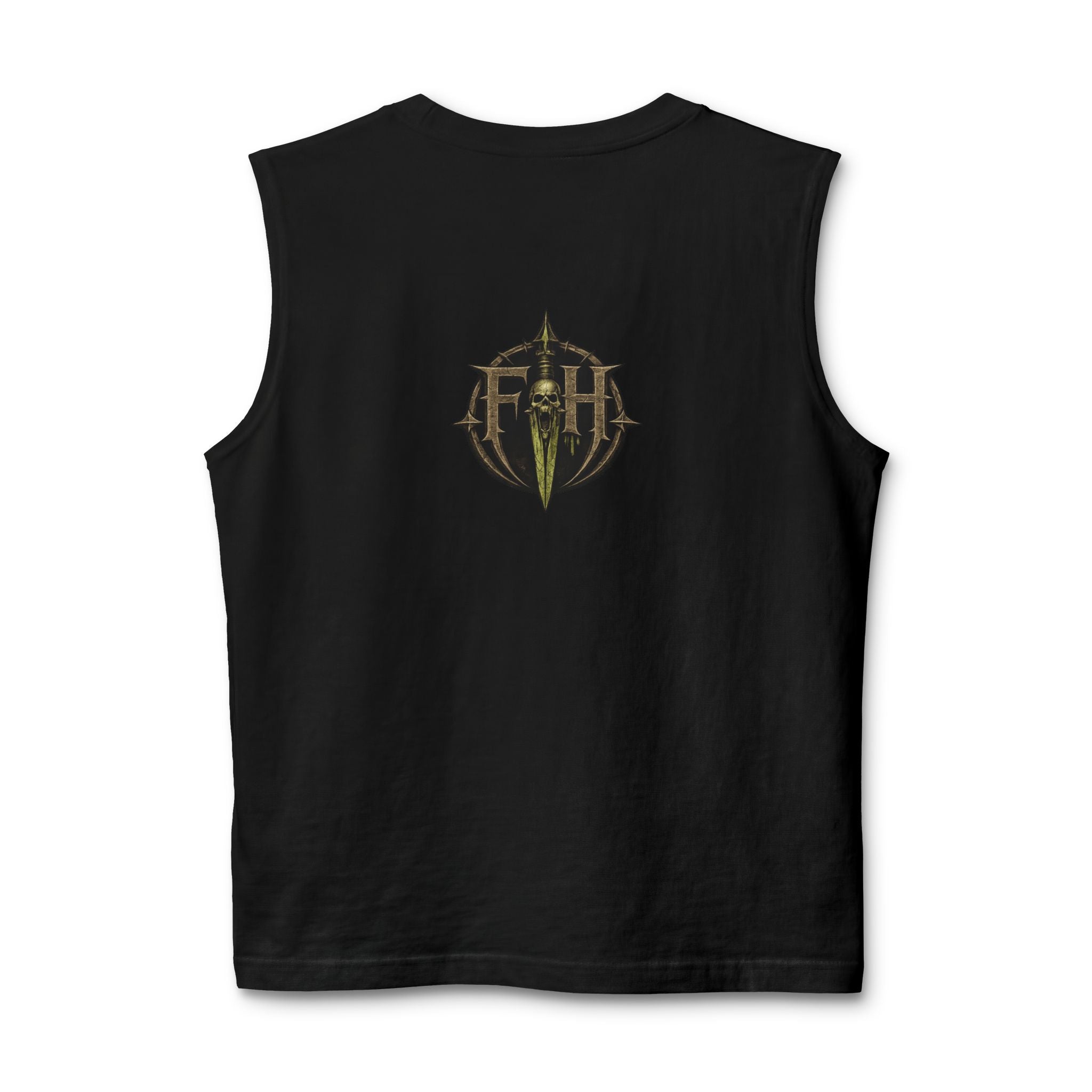 Forever Horror Muscle Tank — Graphic Back Logo Sleeveless Tee