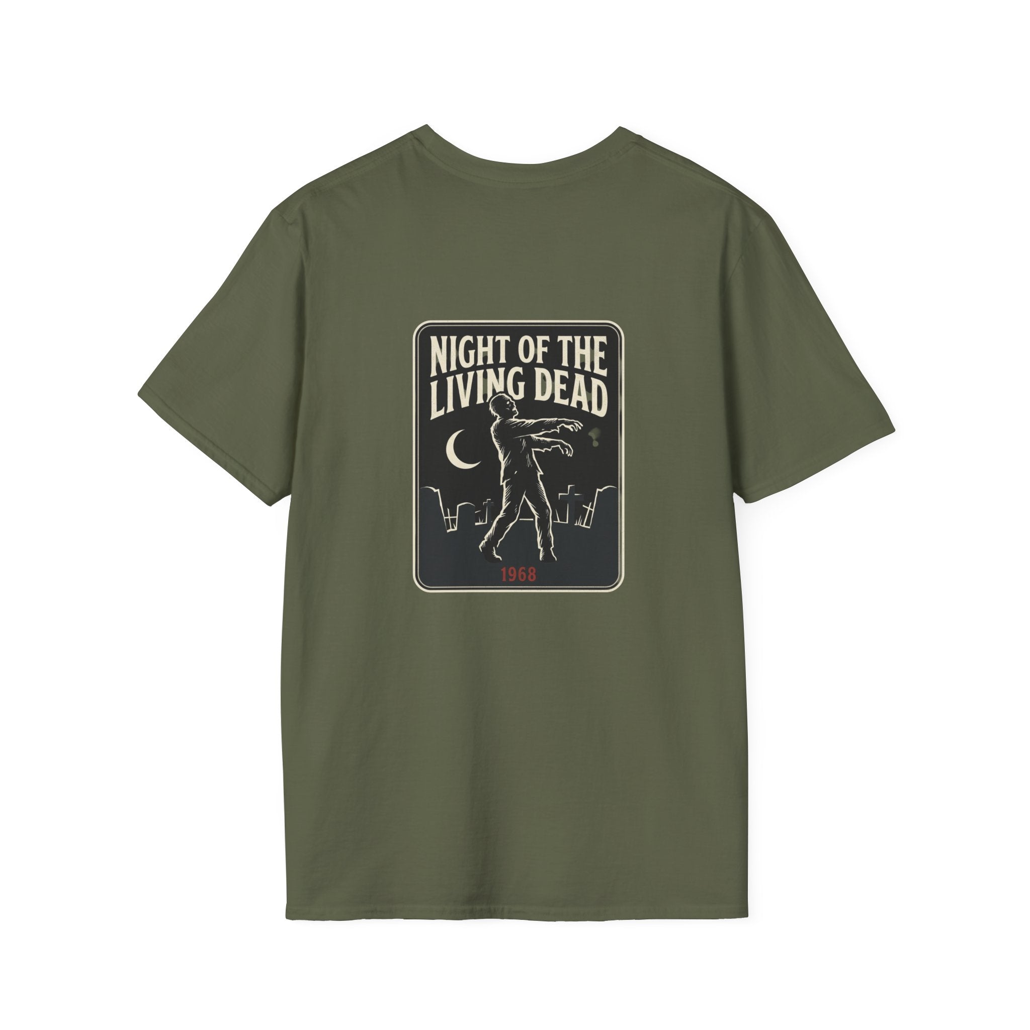 Night of the Living Dead T‑Shirt — Vintage Horror Movie Logo Tee