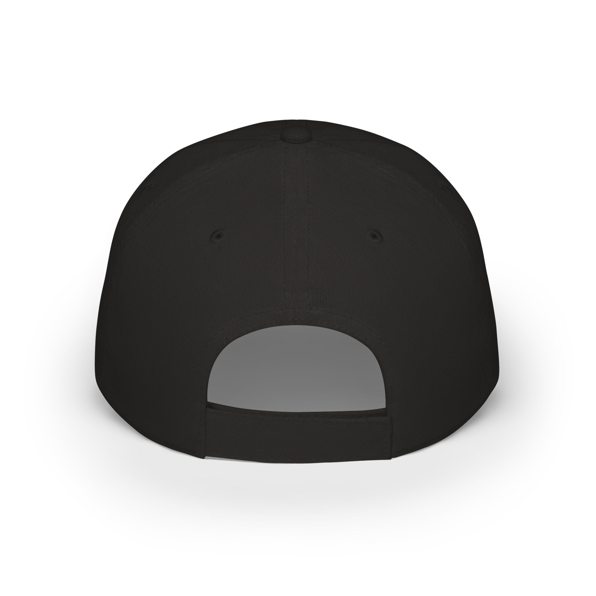 Low Profile Cap with 'FH' Gothic Emblem — Minimalist Baseball Hat for Casual Streetwear