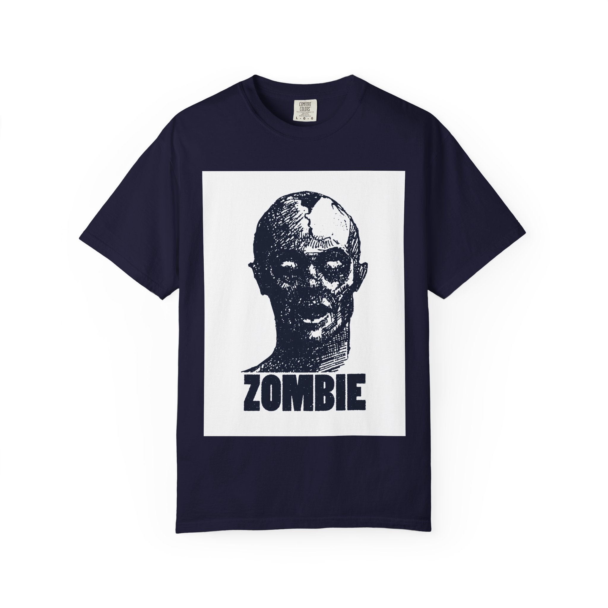 Zombie Graphic T-Shirt — Vintage Horror Head Tee