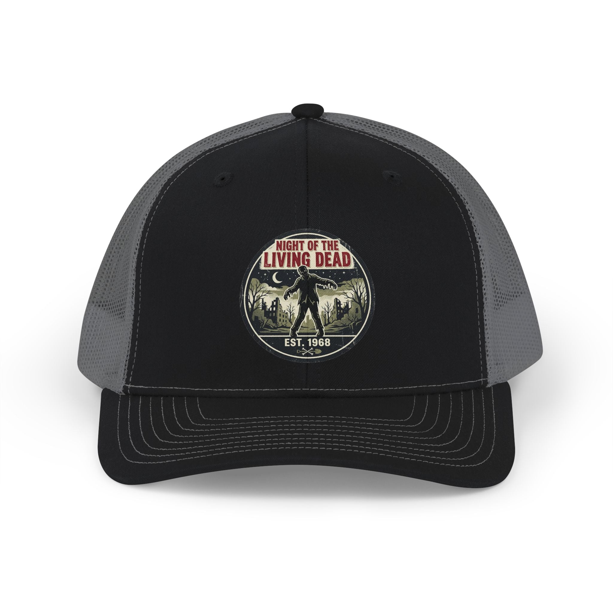 Night of the Living Dead Vintage Patch Snapback Trucker Cap