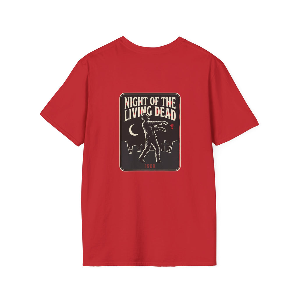 Night of the Living Dead T‑Shirt — Vintage Horror Movie Logo Tee