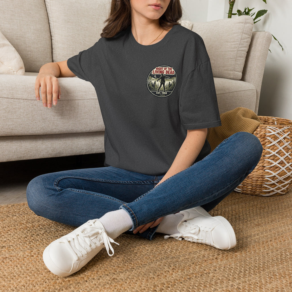 Night of the Living Dead T‑Shirt — Vintage Horror Movie Logo Tee