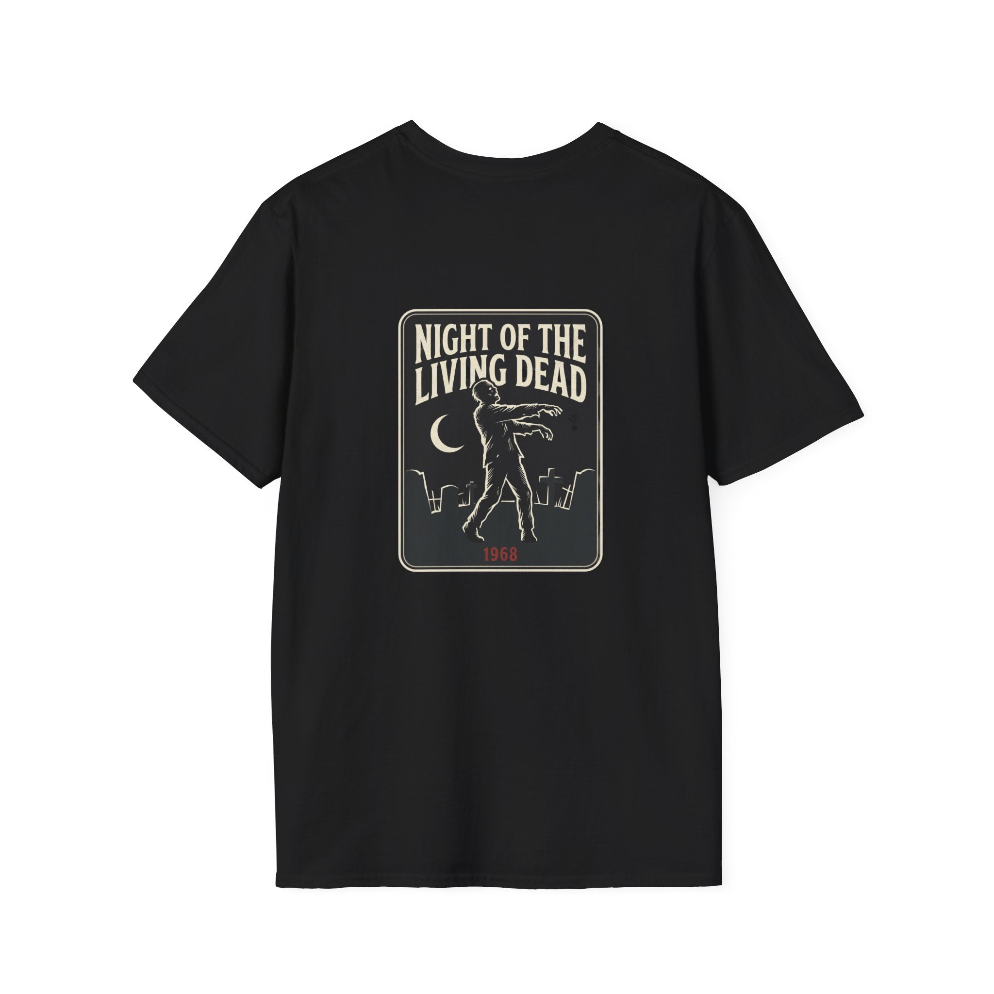 Night of the Living Dead T‑Shirt — Vintage Horror Movie Logo Tee