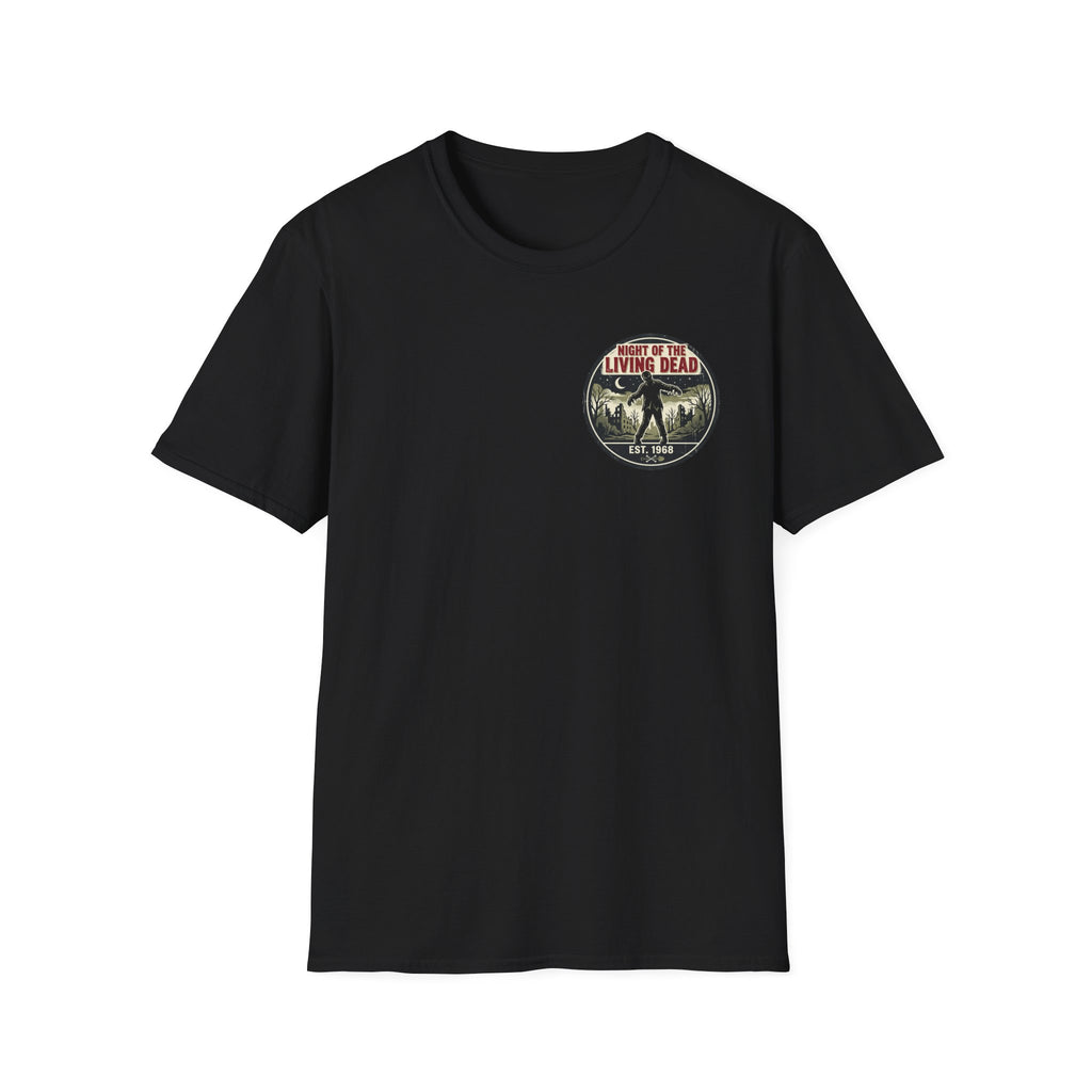 Night of the Living Dead T‑Shirt — Vintage Horror Movie Logo Tee