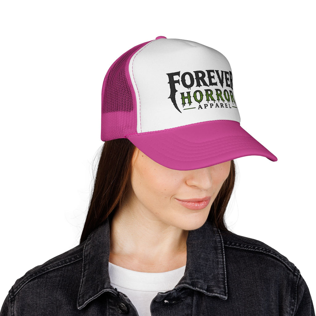 Horror Trucker Hat — "Forever Horror Apparel" Mesh Cap
