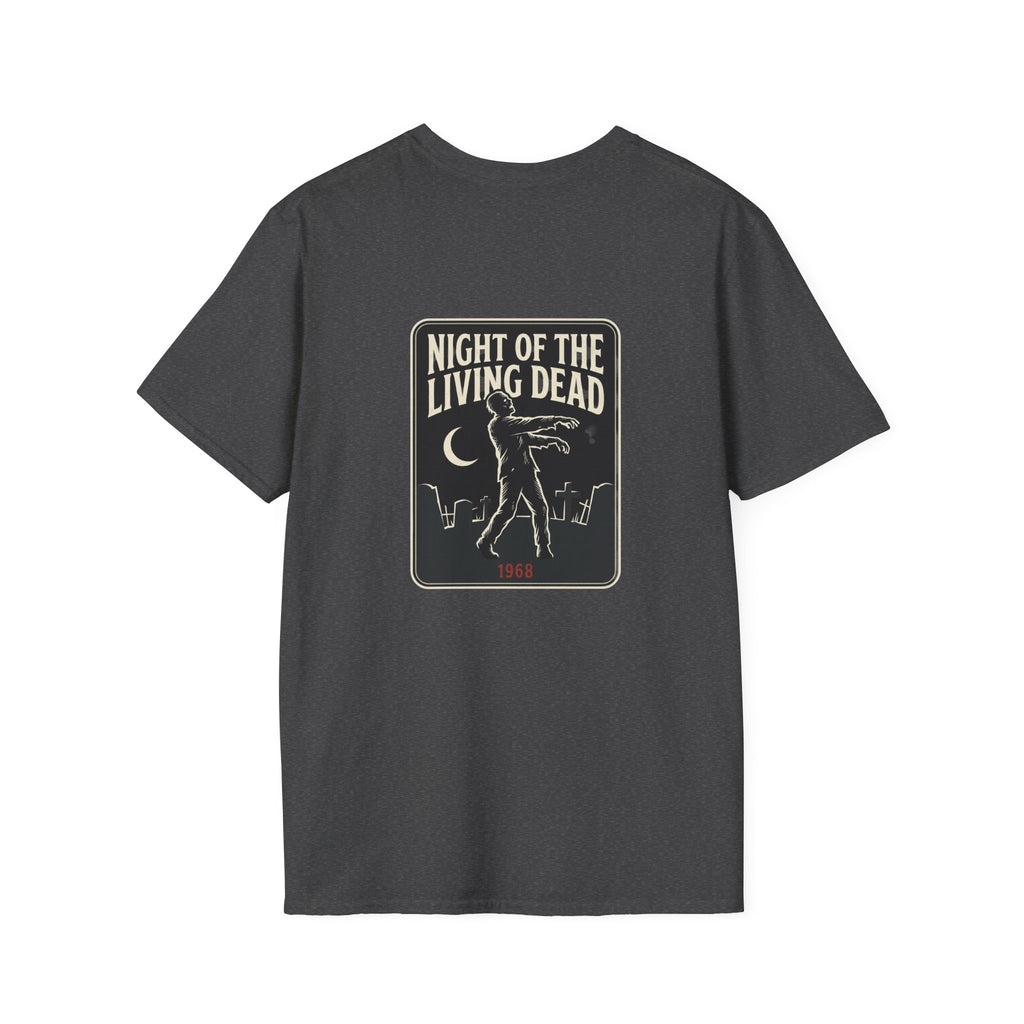 Night of the Living Dead T‑Shirt — Vintage Horror Movie Logo Tee