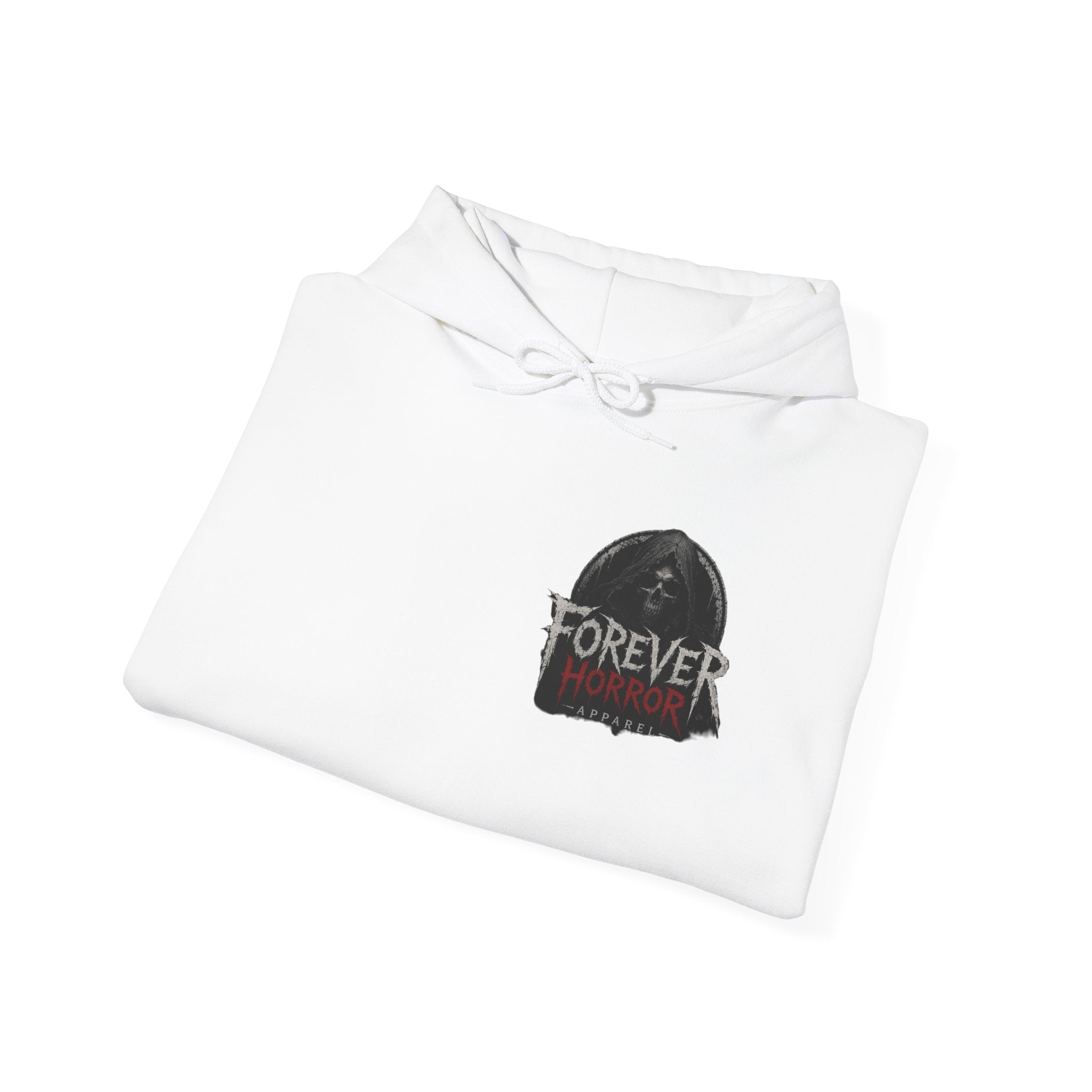 Hoodie — 'Forever Horror' Raven Wings Graphic Pullover