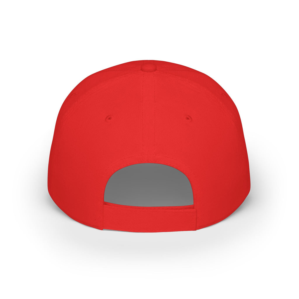 Low Profile Cap with 'FH' Gothic Emblem — Minimalist Baseball Hat for Casual Streetwear