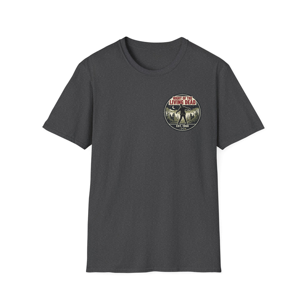 Night of the Living Dead T‑Shirt — Vintage Horror Movie Logo Tee