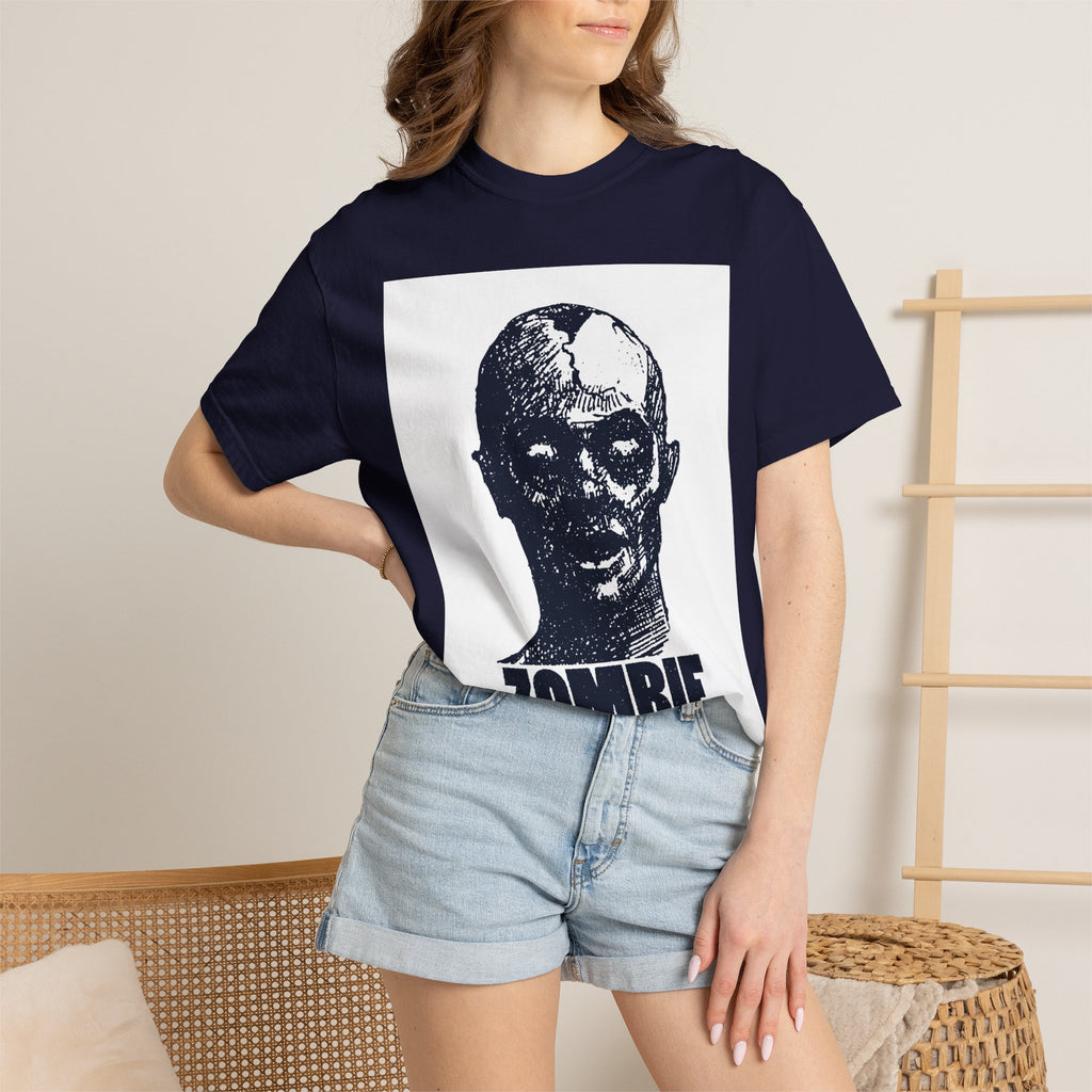 Zombie Graphic T-Shirt — Vintage Horror Head Tee