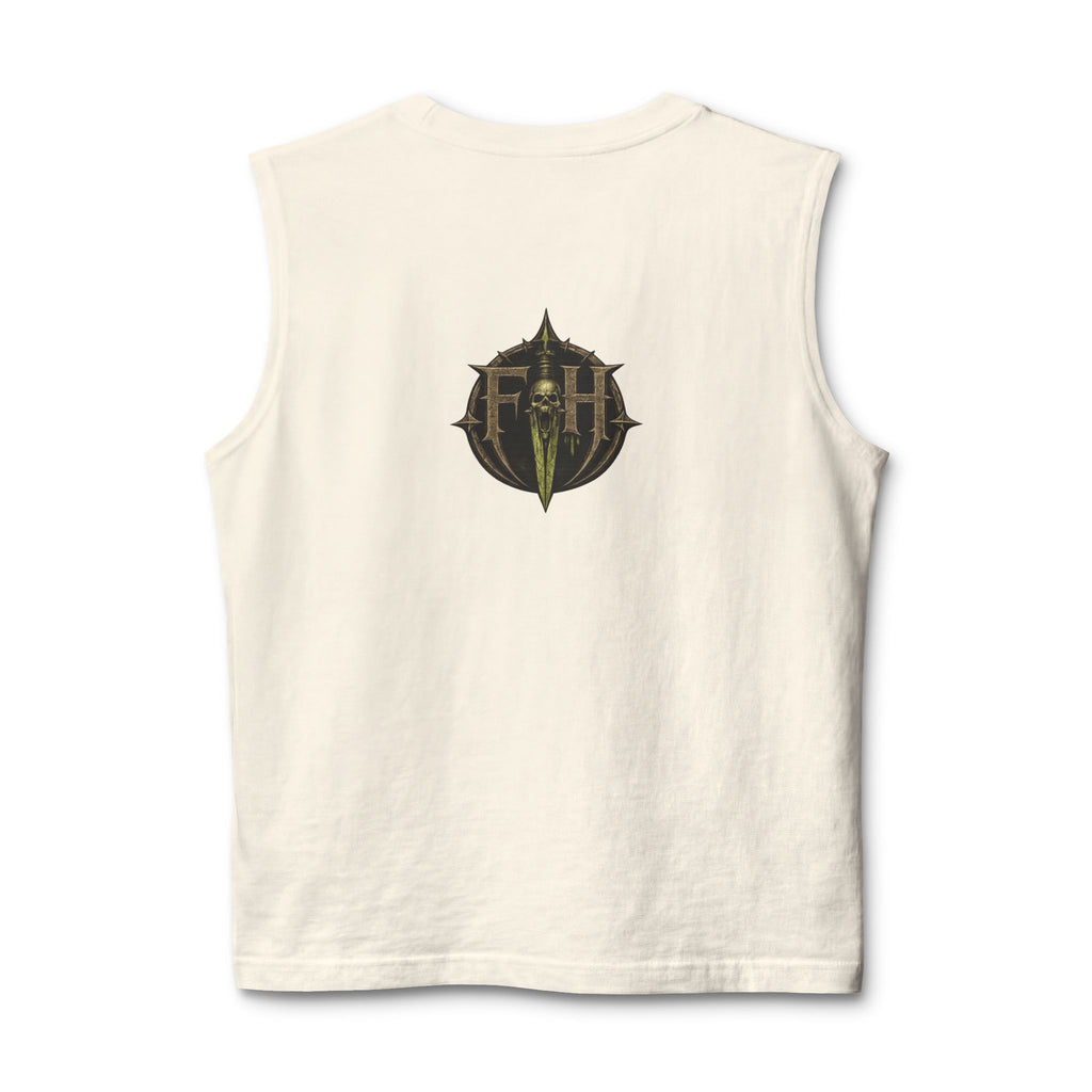 Forever Horror Muscle Tank — Graphic Back Logo Sleeveless Tee