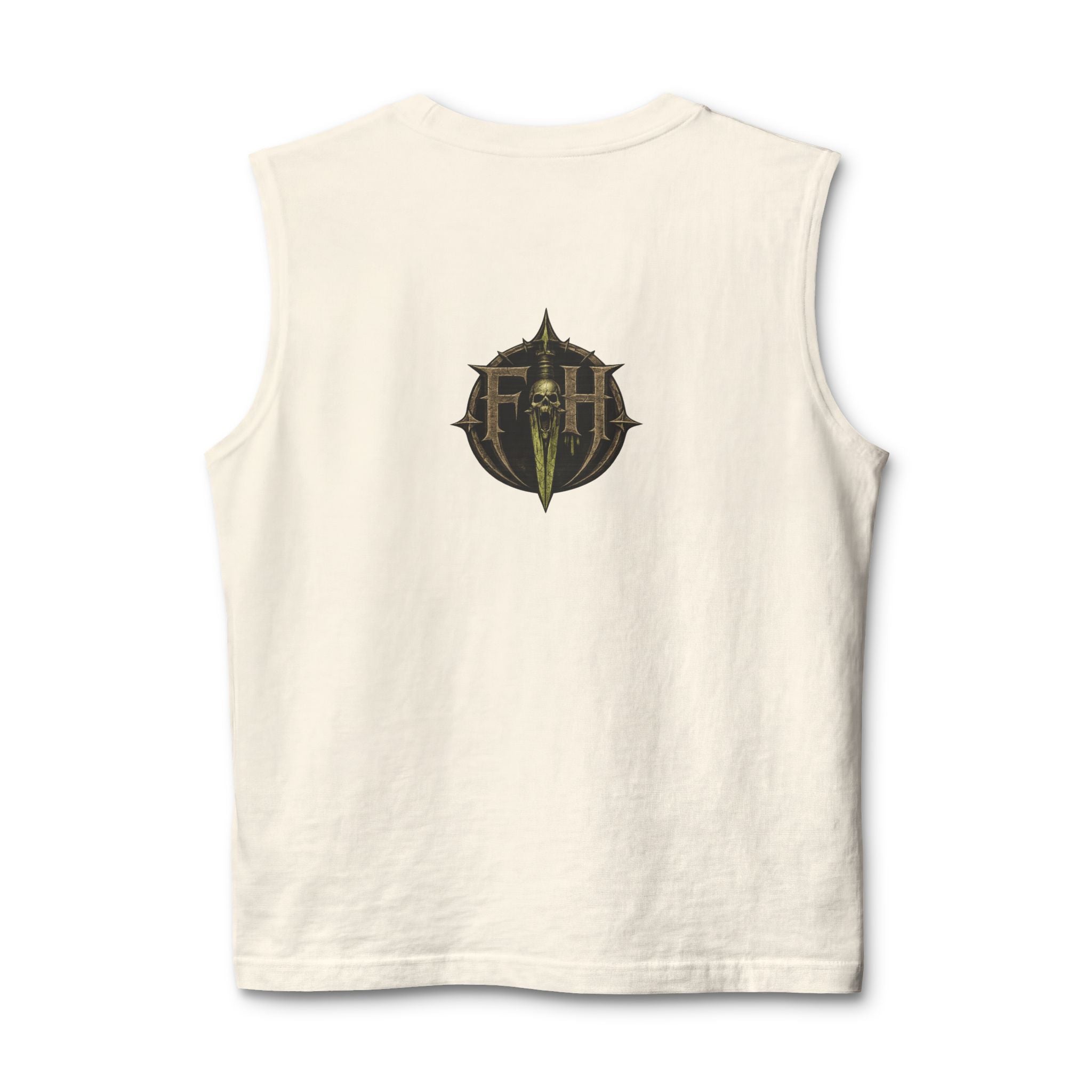 Forever Horror Muscle Tank — Graphic Back Logo Sleeveless Tee