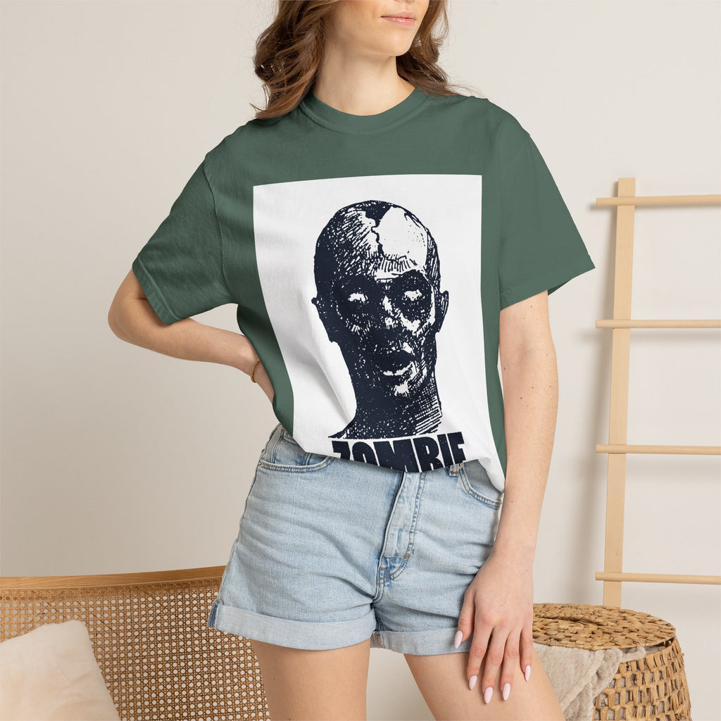 Zombie Graphic T-Shirt — Vintage Horror Head Tee