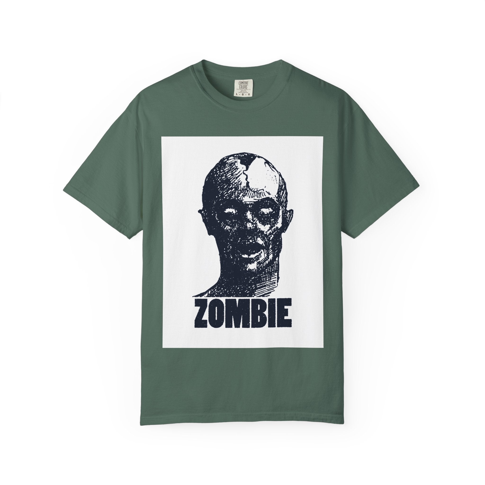 Zombie Graphic T-Shirt — Vintage Horror Head Tee