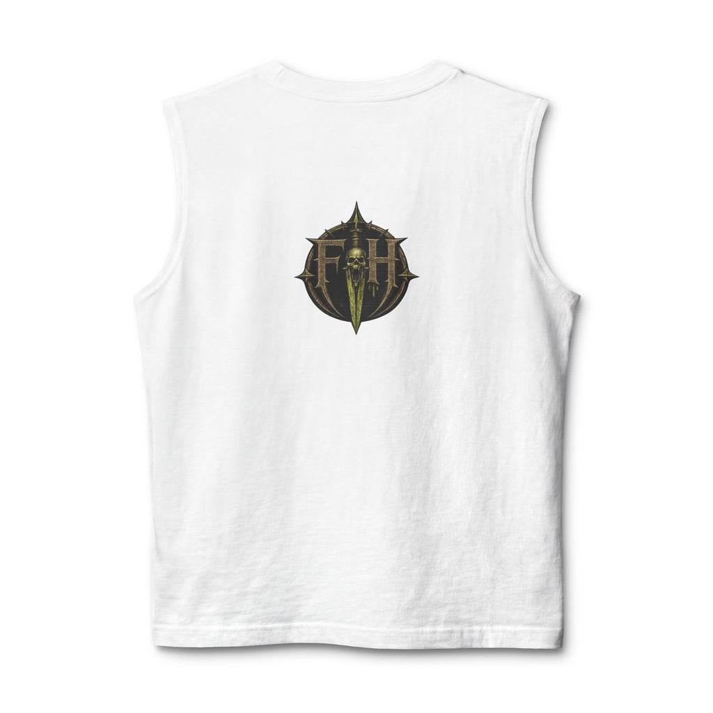 Forever Horror Muscle Tank — Graphic Back Logo Sleeveless Tee