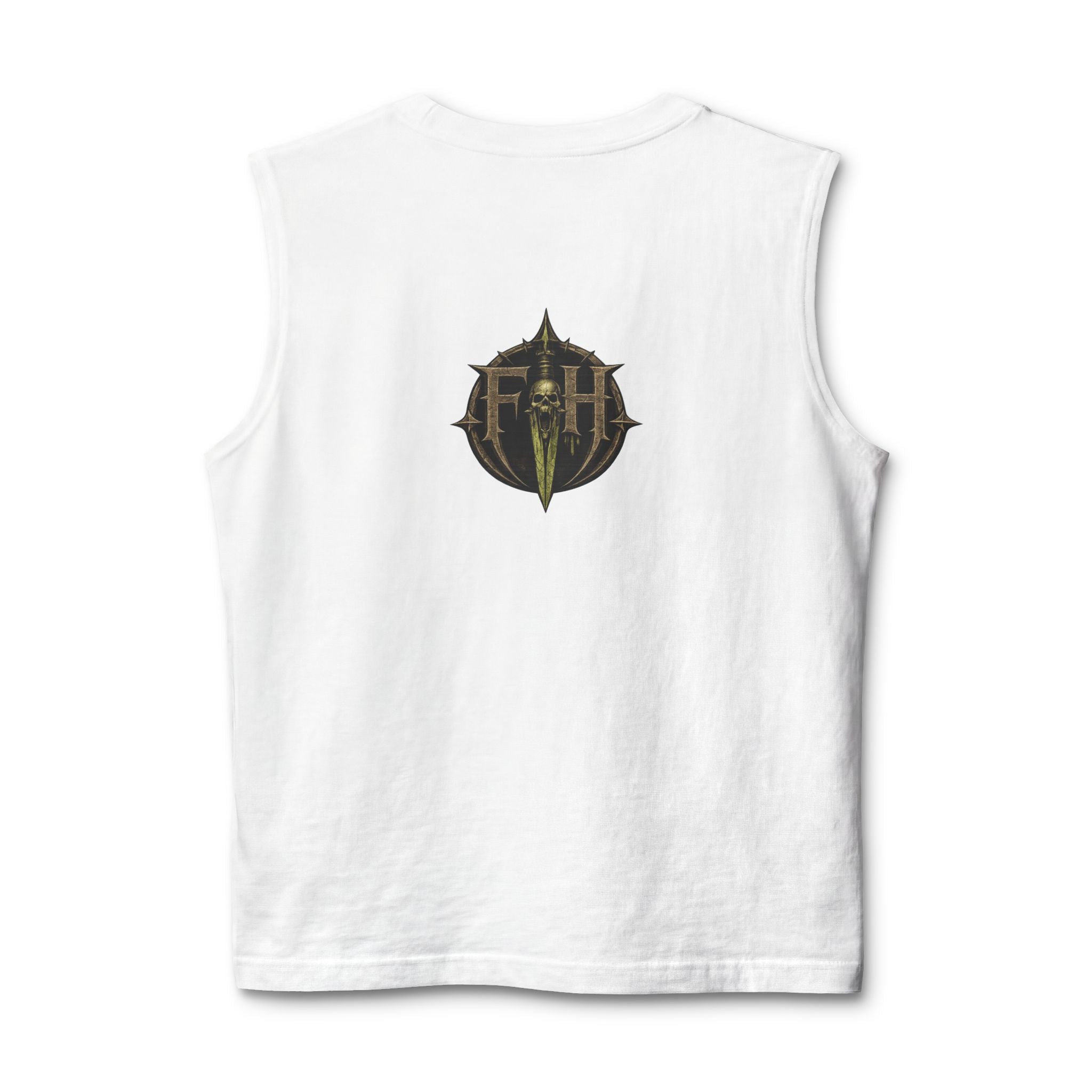 Forever Horror Muscle Tank — Graphic Back Logo Sleeveless Tee