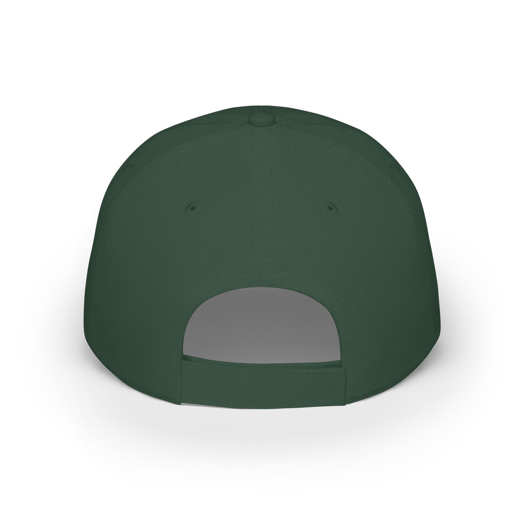 Low Profile Cap with 'FH' Gothic Emblem — Minimalist Baseball Hat for Casual Streetwear