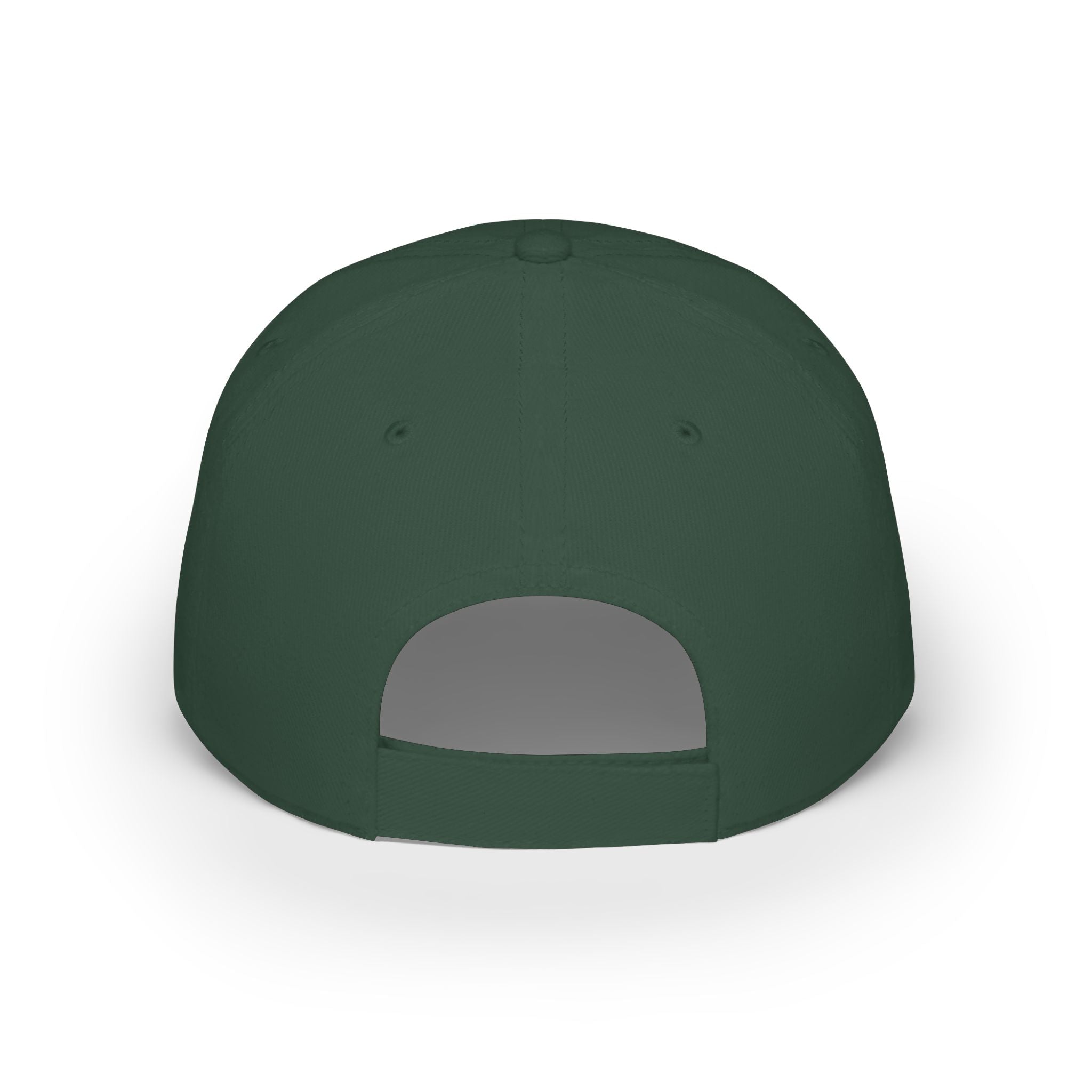 Low Profile Cap with 'FH' Gothic Emblem — Minimalist Baseball Hat for Casual Streetwear