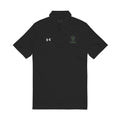 Embroidered Golf Polo Shirt – Men’s White Performance Polo with Crest