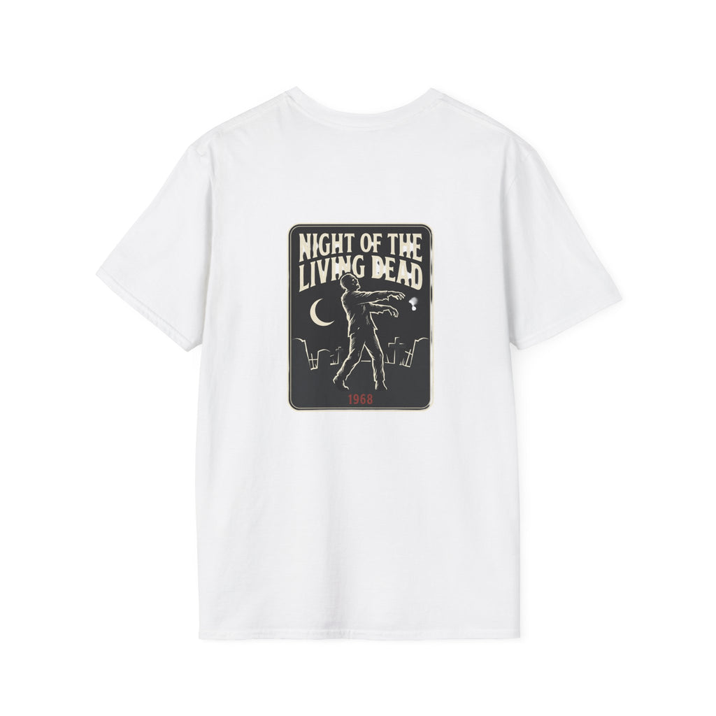 Night of the Living Dead T‑Shirt — Vintage Horror Movie Logo Tee
