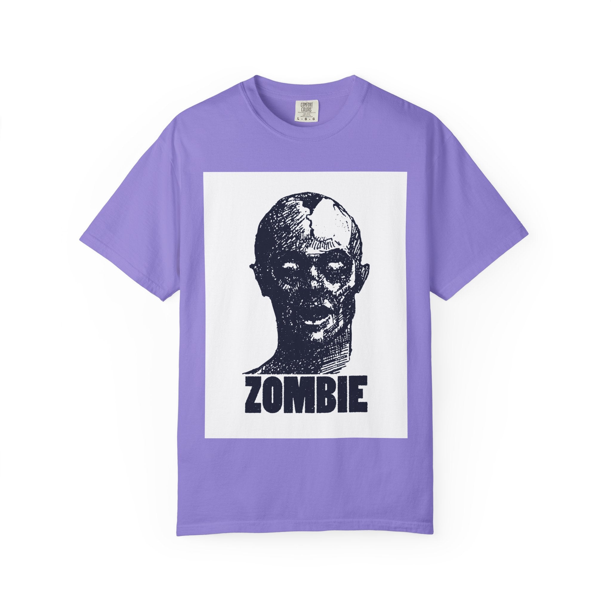 Zombie Graphic T-Shirt — Vintage Horror Head Tee