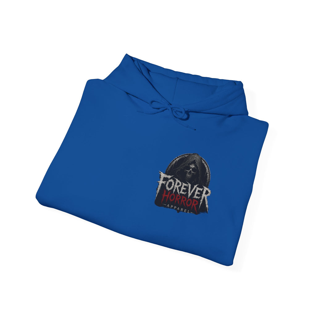 Hoodie — 'Forever Horror' Raven Wings Graphic Pullover