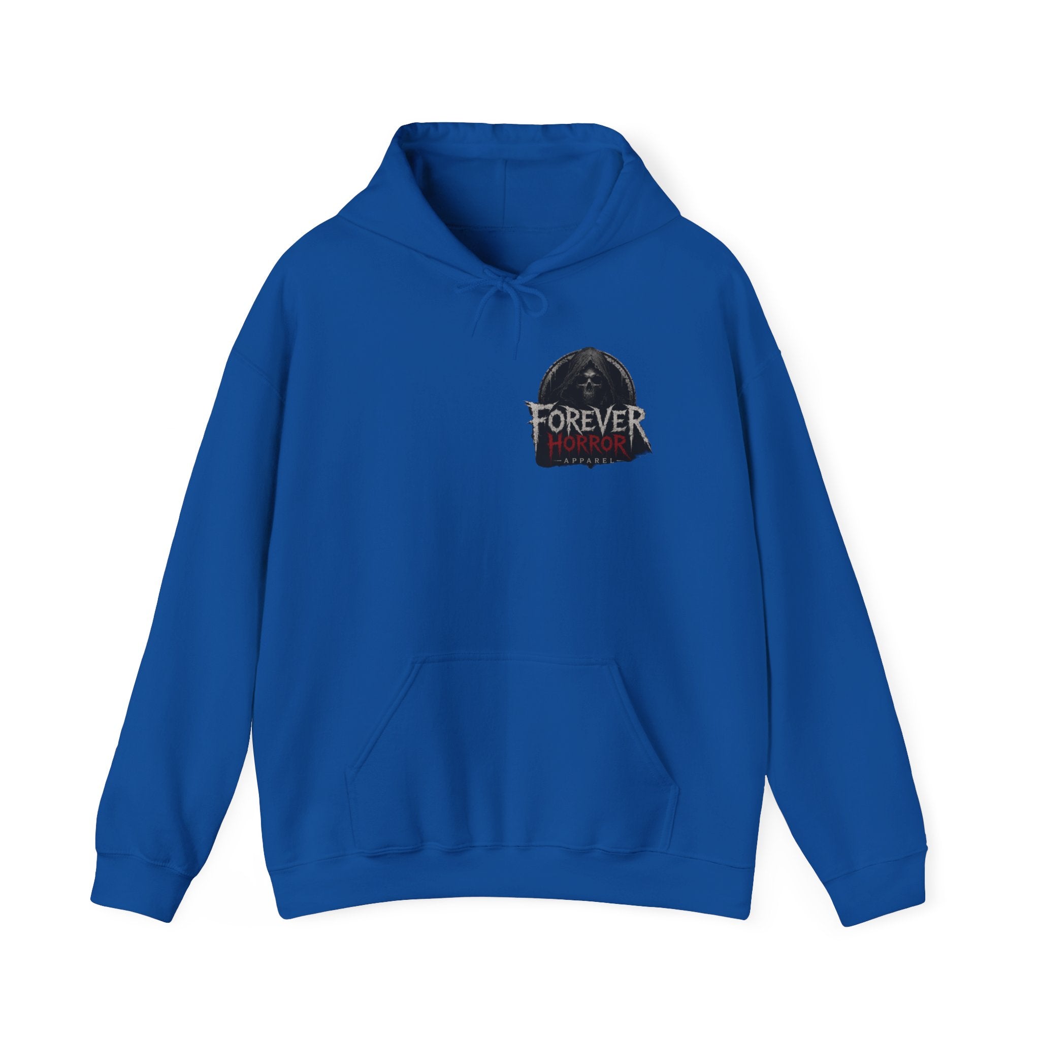 Hoodie — 'Forever Horror' Raven Wings Graphic Pullover
