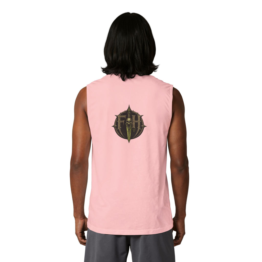 Forever Horror Muscle Tank — Graphic Back Logo Sleeveless Tee