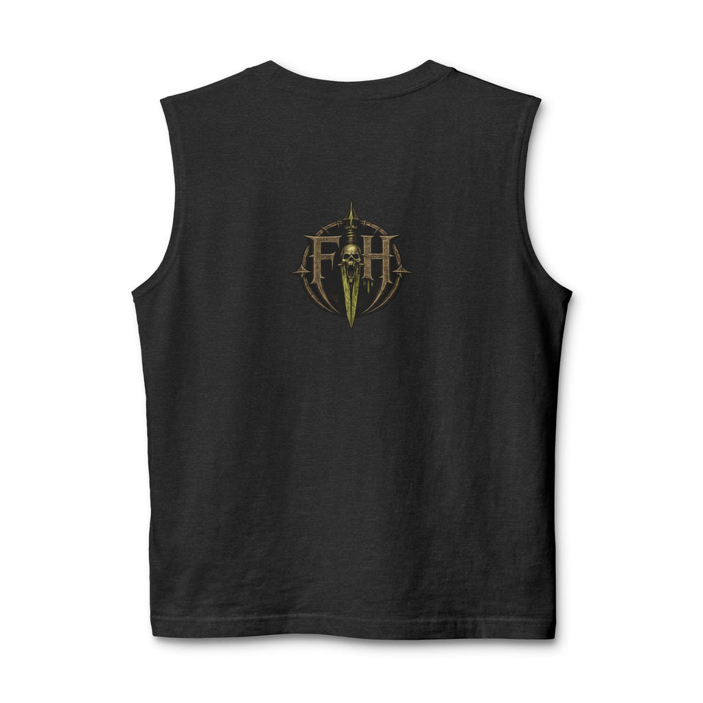 Forever Horror Muscle Tank — Graphic Back Logo Sleeveless Tee