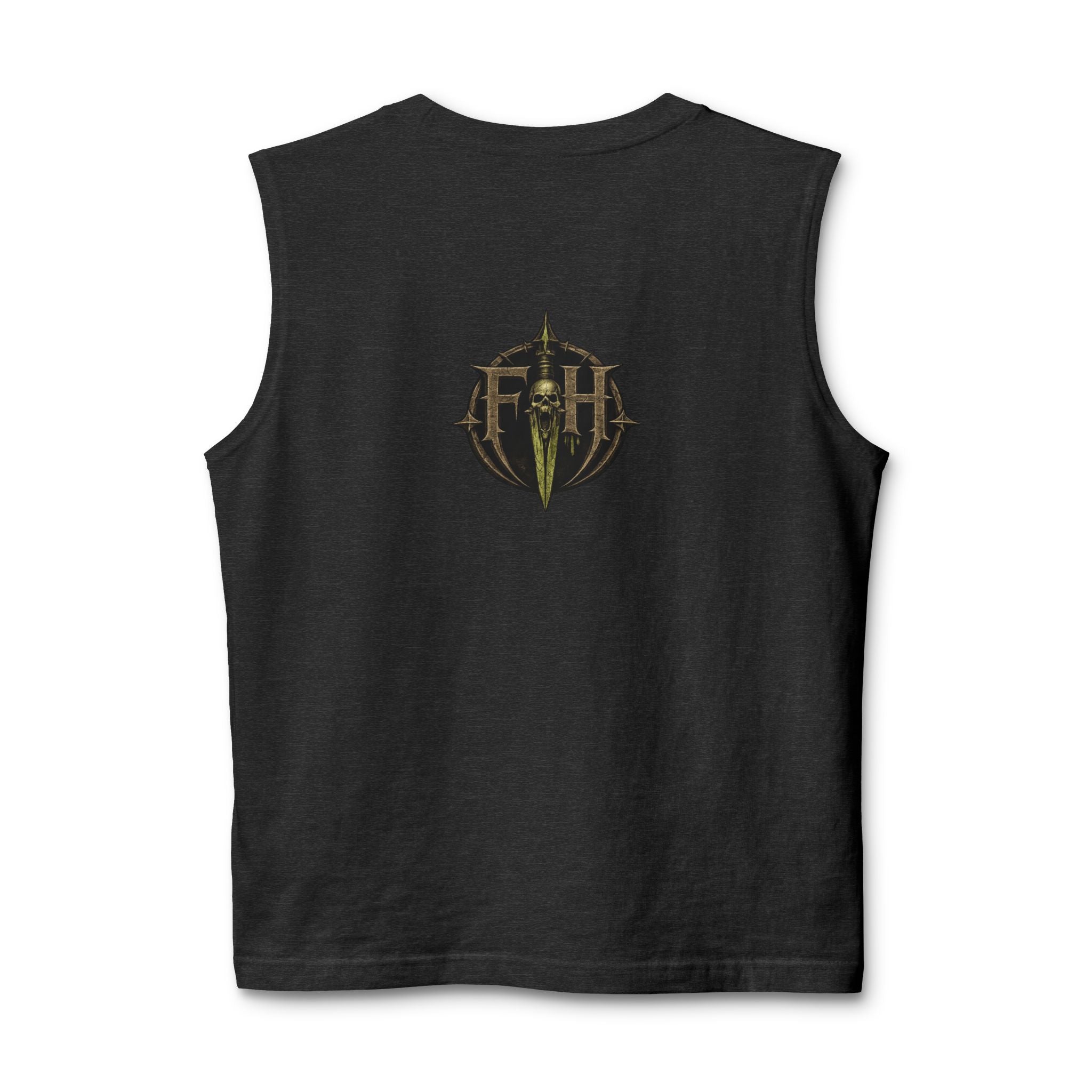 Forever Horror Muscle Tank — Graphic Back Logo Sleeveless Tee