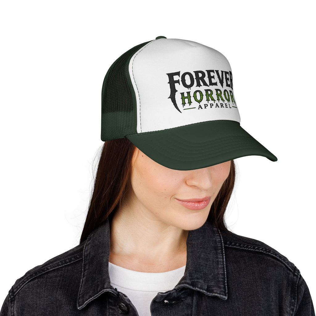Horror Trucker Hat — "Forever Horror Apparel" Mesh Cap