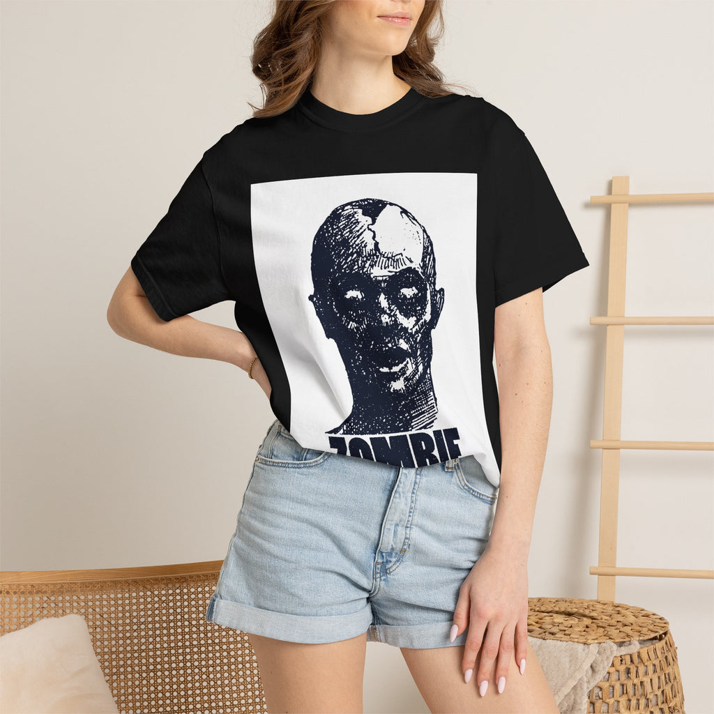 Zombie Graphic T-Shirt — Vintage Horror Head Tee