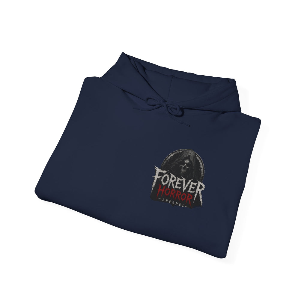 Hoodie — 'Forever Horror' Raven Wings Graphic Pullover