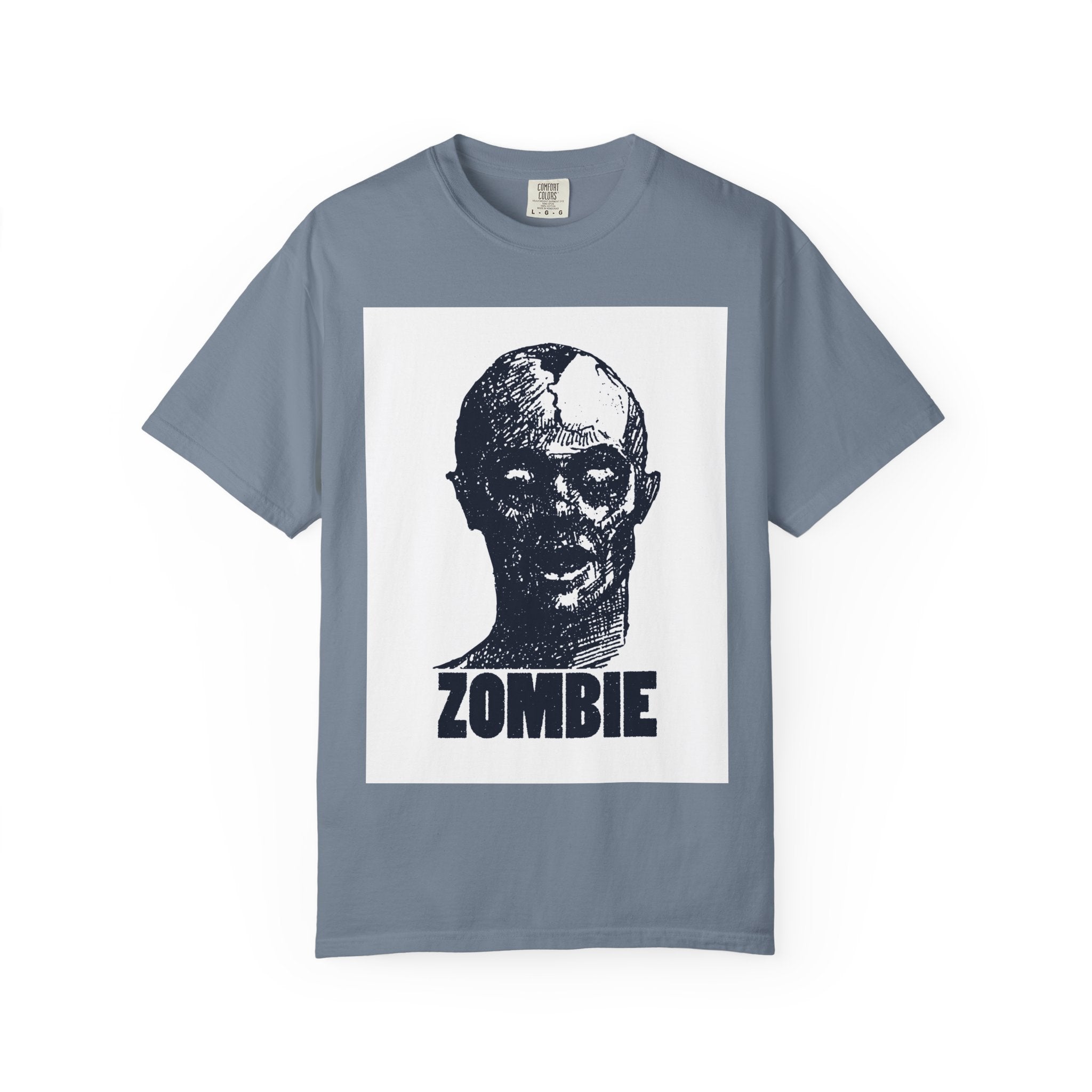 Zombie Graphic T-Shirt — Vintage Horror Head Tee