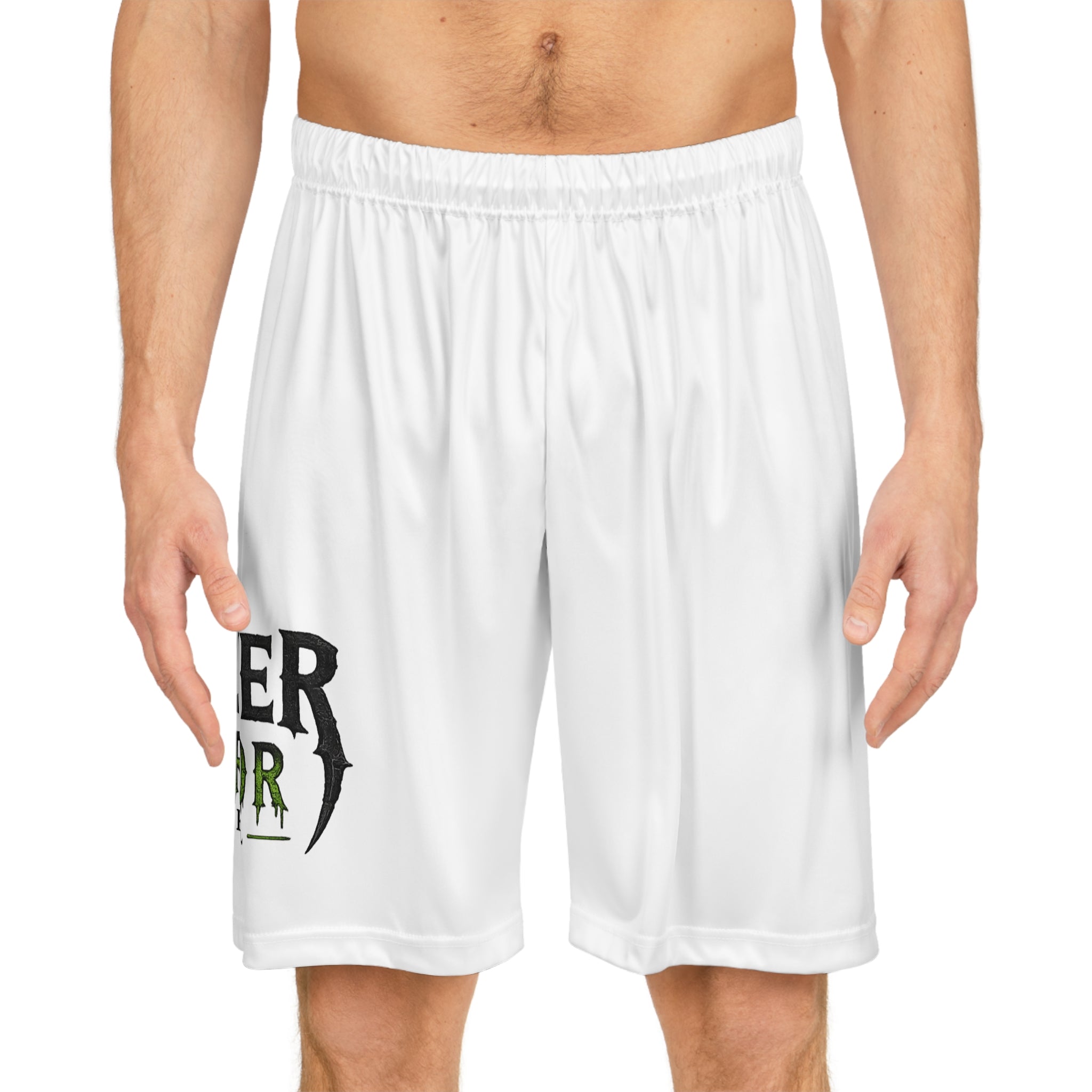 Basketball Shorts — 'Forever Horror' Logo Athletic Shorts