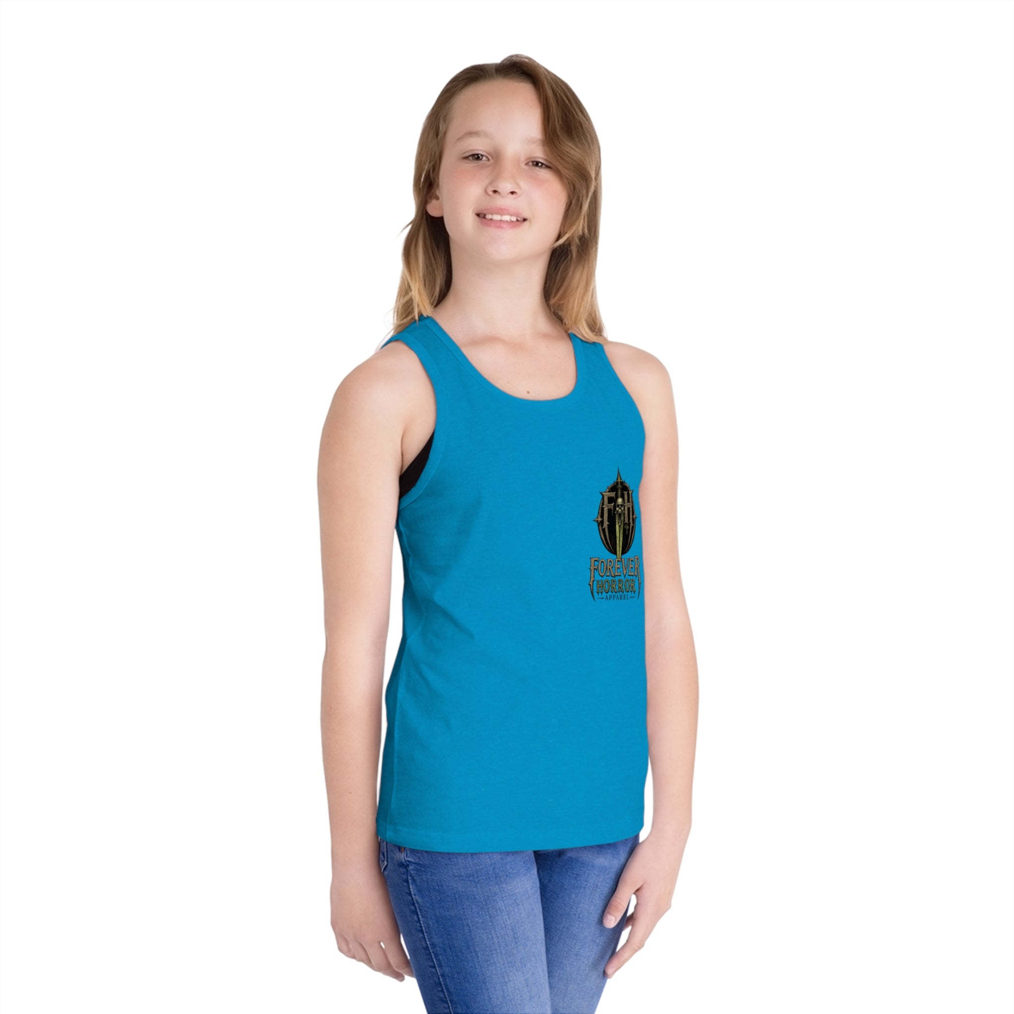 Kid's Horror Logo Tank Top — "Forever Horror" Graphic Jersey