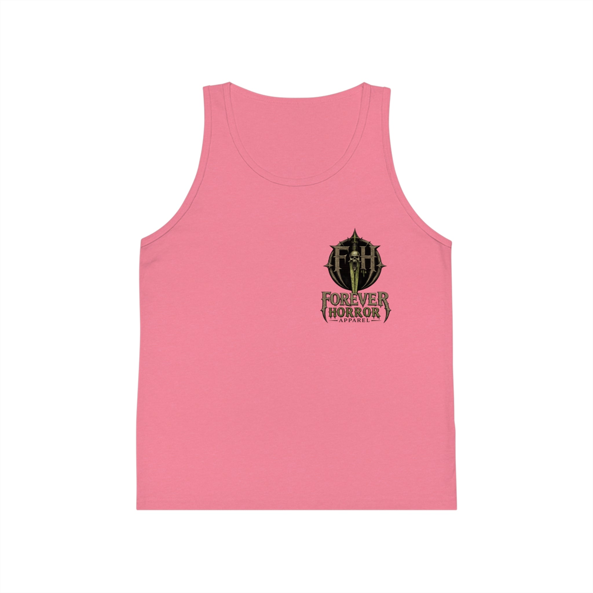 Kid's Horror Logo Tank Top — "Forever Horror" Graphic Jersey