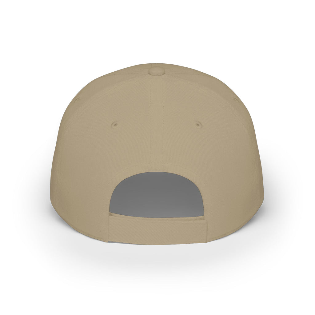 Low Profile Cap with 'FH' Gothic Emblem — Minimalist Baseball Hat for Casual Streetwear